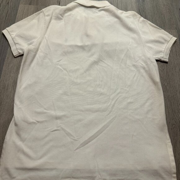 Men's Polo Ralph Lauren Custom Slim Fit Solid Mesh Polo Shirt - Picture 3 of 4